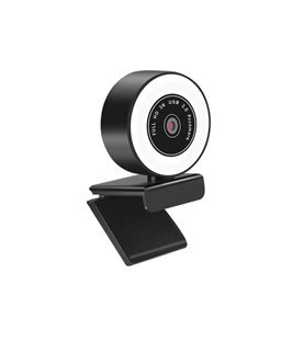 Webcam Premium 1080P/2K/4K, com Câmera de Alta Qualidade, Microfone, Três Intensidades de Luz – USB – Goeik