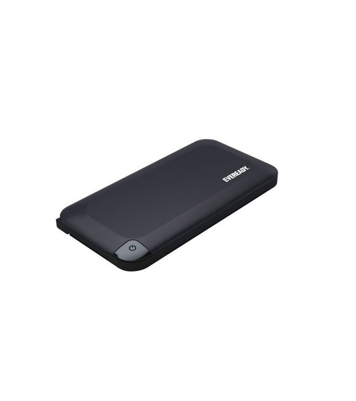 Powerbank Eveready 4000mAh com Lightning e Micro USB - Preto