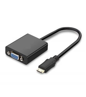 Cabo adaptador Conversor de Mini HDMI p/ VGA