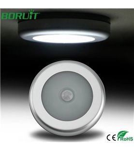 Foco Interior de 6 Leds com Sensor de Movimento - Goeik