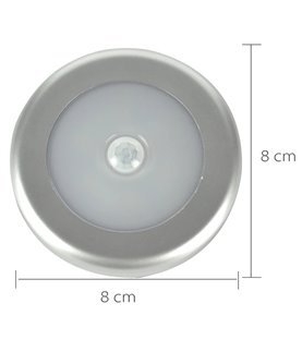 Foco Interior de 6 Leds com Sensor de Movimento - Goeik