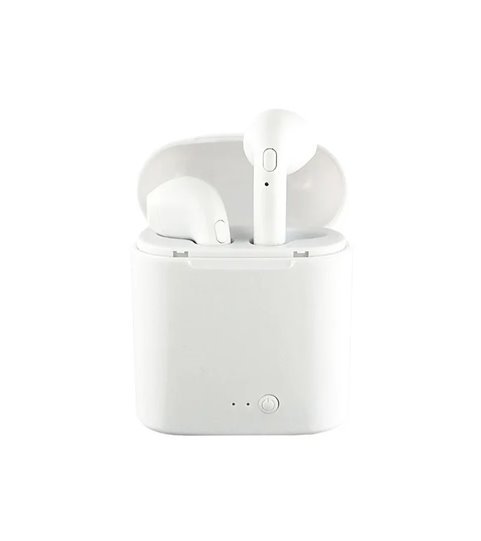 Fones Auriculares Bluetooth i7 TWS, Branco - Goeik