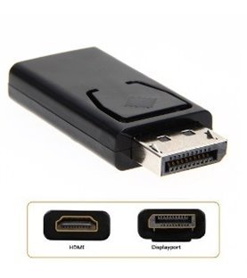 Adaptador Displayport to HDMI - Preto