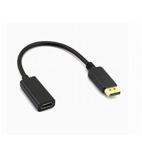 Cabo Adaptador DisplayPort para HDMI Fino - Preto - Goeik