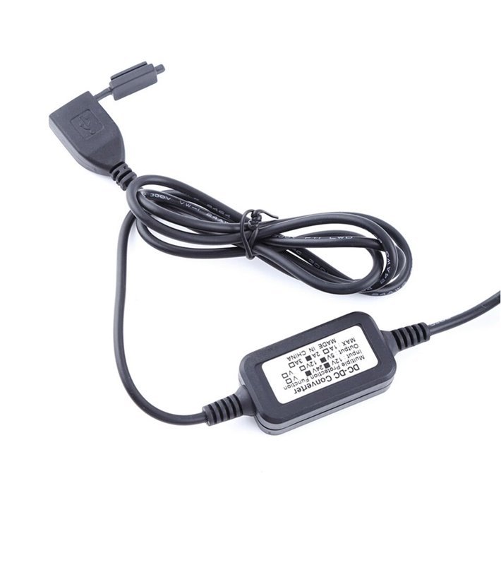 Carregador Cabo USB 12 volts para Mota/Carro - Goeik