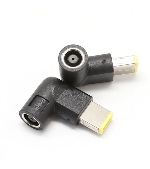 Adaptador de Carregador Lenovo DC 7.9*5.4mm, de 90º, para Lenovo Thinkpad X1 Carbon ou Yoga - Goeik