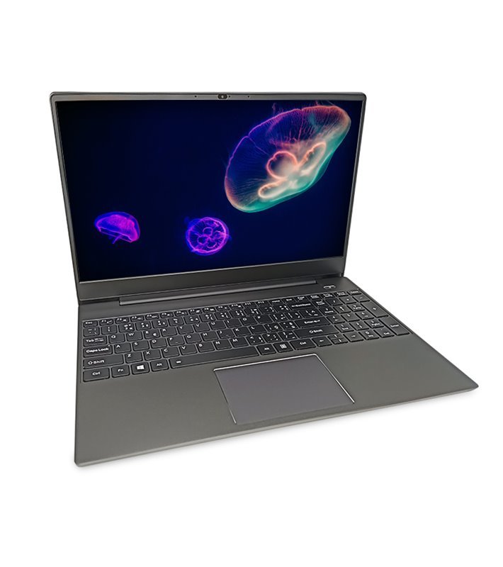 Portátil Goeik One Pro P1550 Full Body Grey, i5-5257U, 8GB, 256GB M.2 SSD, 15.6'' FHD, Teclado Retroiluminado PT com W10P