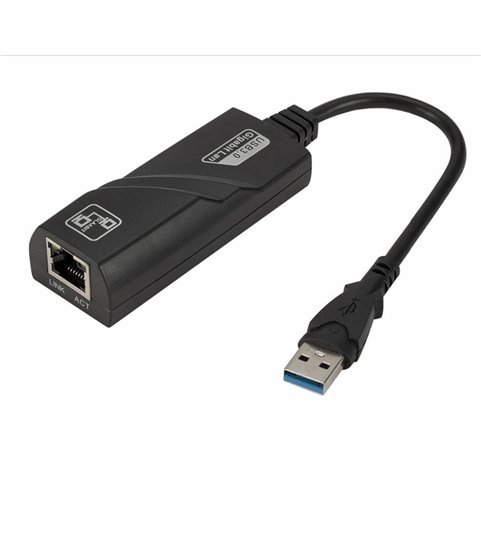 Cabo Adaptador USB 3.0 para RJ45 Gigabit Lan - Goeik