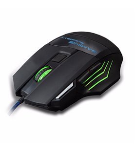 Rato Ótico Gaming X8 com 7 botões 5500 DPI - Preto - Goeik