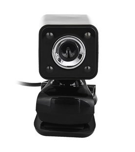 Webcam HD com Microfone para Computador com 4 LED  - USB 2.0 - Goeik