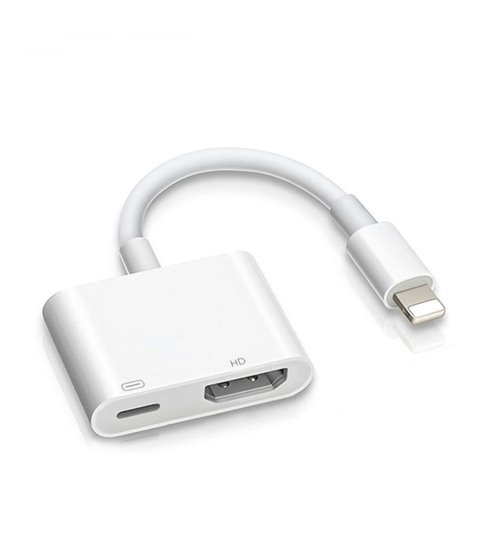 Cabo Adaptador para ligar o iPhone à TV - Lightning para HDMI - Goeik