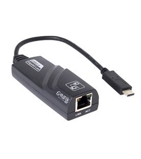 Cabo Adaptador Tipo-C 3.0 para RJ45 Gigabit Lan - Goeik