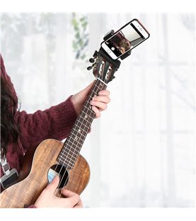 Suporte de Telemóvel de Mola em Metal, para Guitarra, Estante, Formação, Trabalho, Videoconferência, Videoaula - Goeik