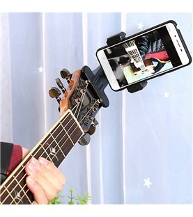 Suporte de Telemóvel de Mola em Metal, para Guitarra, Estante, Formação, Trabalho, Videoconferência, Videoaula - Goeik