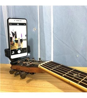 Suporte de Telemóvel de Mola em Metal, para Guitarra, Estante, Formação, Trabalho, Videoconferência, Videoaula - Goeik