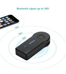 Transmissor e Recetor 2 em 1, sem fio, Bluetooth 4.2, com Adaptador Jack 3.5mm para Carro ou Entrada AUX - Goeik