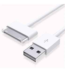 Cabo de carregamento para iPhone, iPad e iPod - 1m - Branco