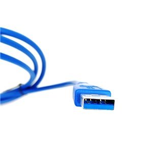 Cabo Extensor USB 3.0 com 1 metro - Azul