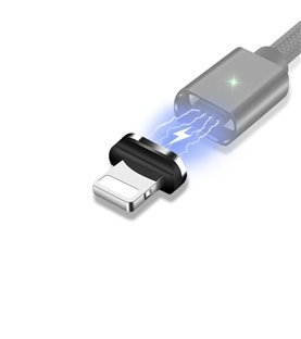 Ponta Magnética Lightning para Cabo USB Magnético - Goeik