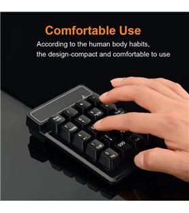 Mini Teclado Numérico Bluetooth – Goeik