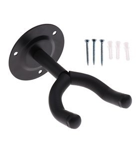 Suporte de Parede para Guitarra – Preto - Goeik