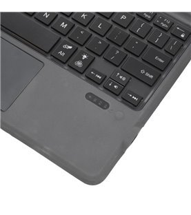 Capa Teclado Retroiluminada com Luz LED de 7 Cores, Bluetooth, para Surface Go, Go2, Go3 - Preta - Goeik