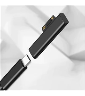 Adaptador Tipo-C Fêmea para Microsoft Surface – Preto – Goeik