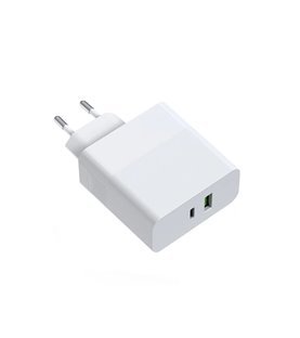 Carregador Tipo-C com Porta PD e USB de 87W para Carregar Telemóvel Android, iPhone, Macbook, iPad, Surface, Tablet – Goeik