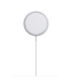 Carregador Wireless MagSafe com Adaptador de Corrente Tipo-C, de 20W, compatível com Apple – Branco – Goeik