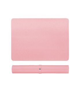 Tapete de Secretária 80x40cm para Teclado e Rato, com Base Antiderrapante – Rosa – Goeik