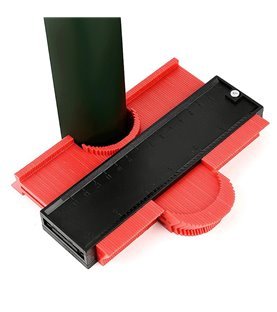 Régua de Medição para Contorno de 25cm – Vermelho - Goeik