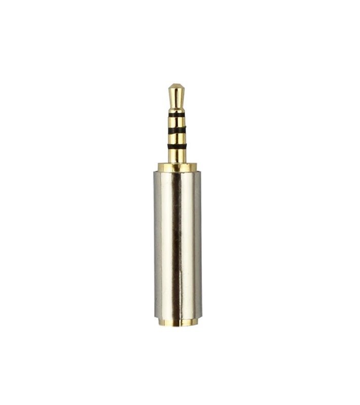 Adaptador Conversor de Áudio Jack 3.5mm de 3 conetores, para Jack 2.5mm – Goeik