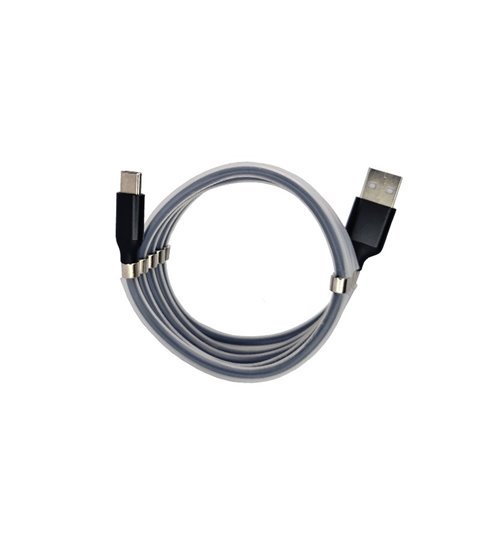 Cabo Magnético Retrátil USB para Tipo-C – Preto – Goeik