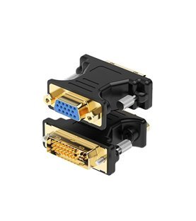 Adaptador Conversor DVI para VGA – Preto – Goeik