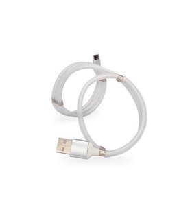 Cabo Magnético Retrátil USB para Tipo-C – Branco – Goeik