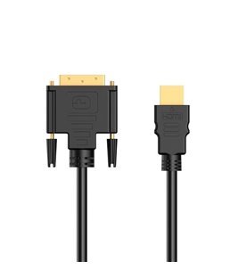 Cabo Adaptador de 0.5 metros HDMI para DVI – Preto – Goeik