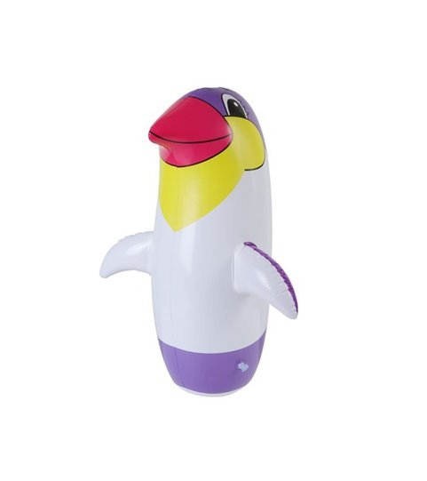 Pinguim Insuflável Roxo, Grande – Goeik