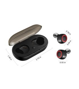 Auriculares Bluetooth TWS Y50, com Caixa de Carregamento - Goeik