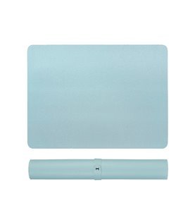 Tapete de Secretária 80x60cm, para Teclado e Rato, com Base Antiderrapante - Azul – Goeik