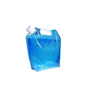 Saco de Água Dobrável Portátil de 5L, para Exterior – Azul – Goeik