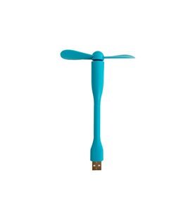 Mini Ventoinha USB Portátil, Flexível e Silenciosa para Computador Azul - Goeik