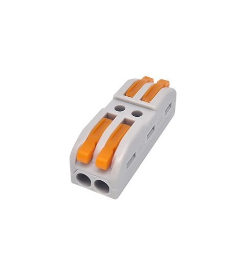 Ligador Rápido SPL-2 com 2 Entradas e 2 Saídas - Cinza – Goeik