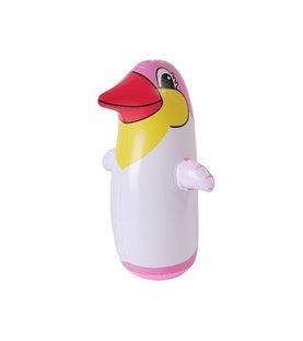 Pinguim Insuflável Rosa, Grande – Goeik