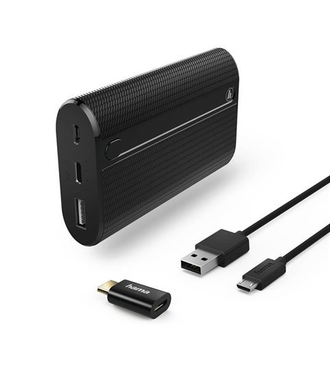 PowerBank Hama X7 - 7800mAh - Preto