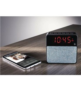 Rádio Despertador Digital Bluetooth Pocket Clock - Hama
