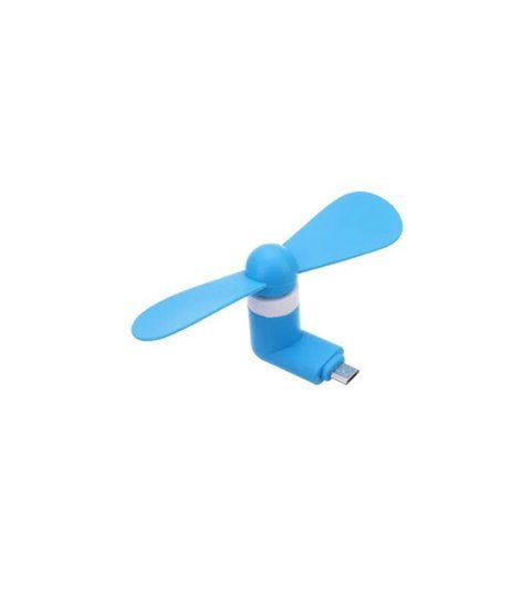 Mini Ventoinha USB Tipo-C Portátil, Azul - Goeik