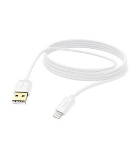 Cabo Adaptador USB para Lightning, Branco, de 3 metros - Hama