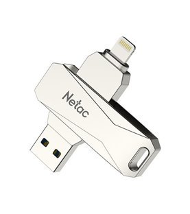 Pen Drive 32GB USB 3.0 + Lighting iOS iPhone U652 - Netac