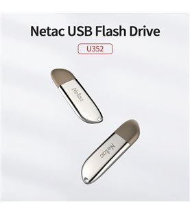 Pen Drive 128GB USB 2.0, U352 - Netac