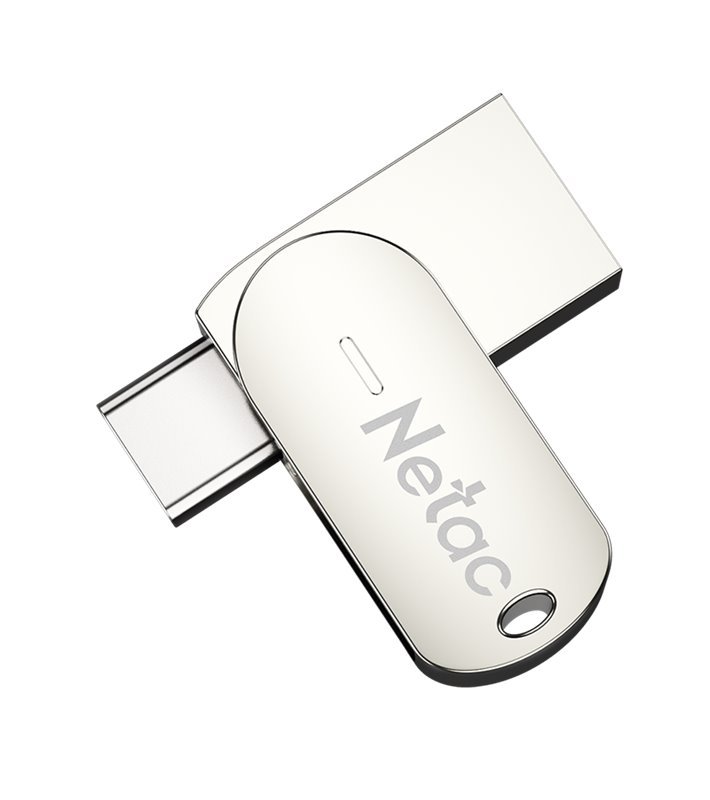 Pen Drive 32GB USB 3.0 + USB Tipo-C, U785C - Netac